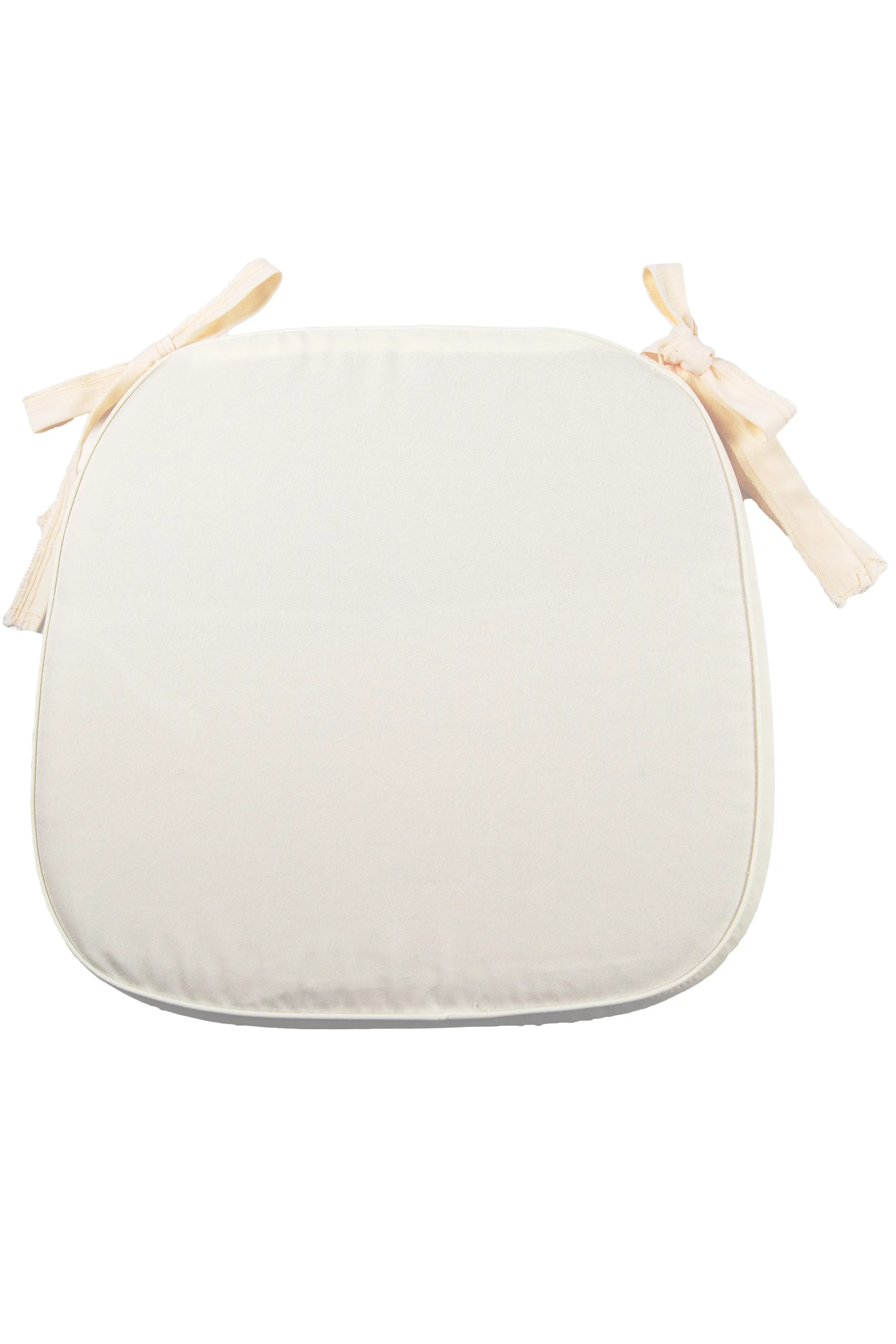 TIE BACK CUSHION IVORY