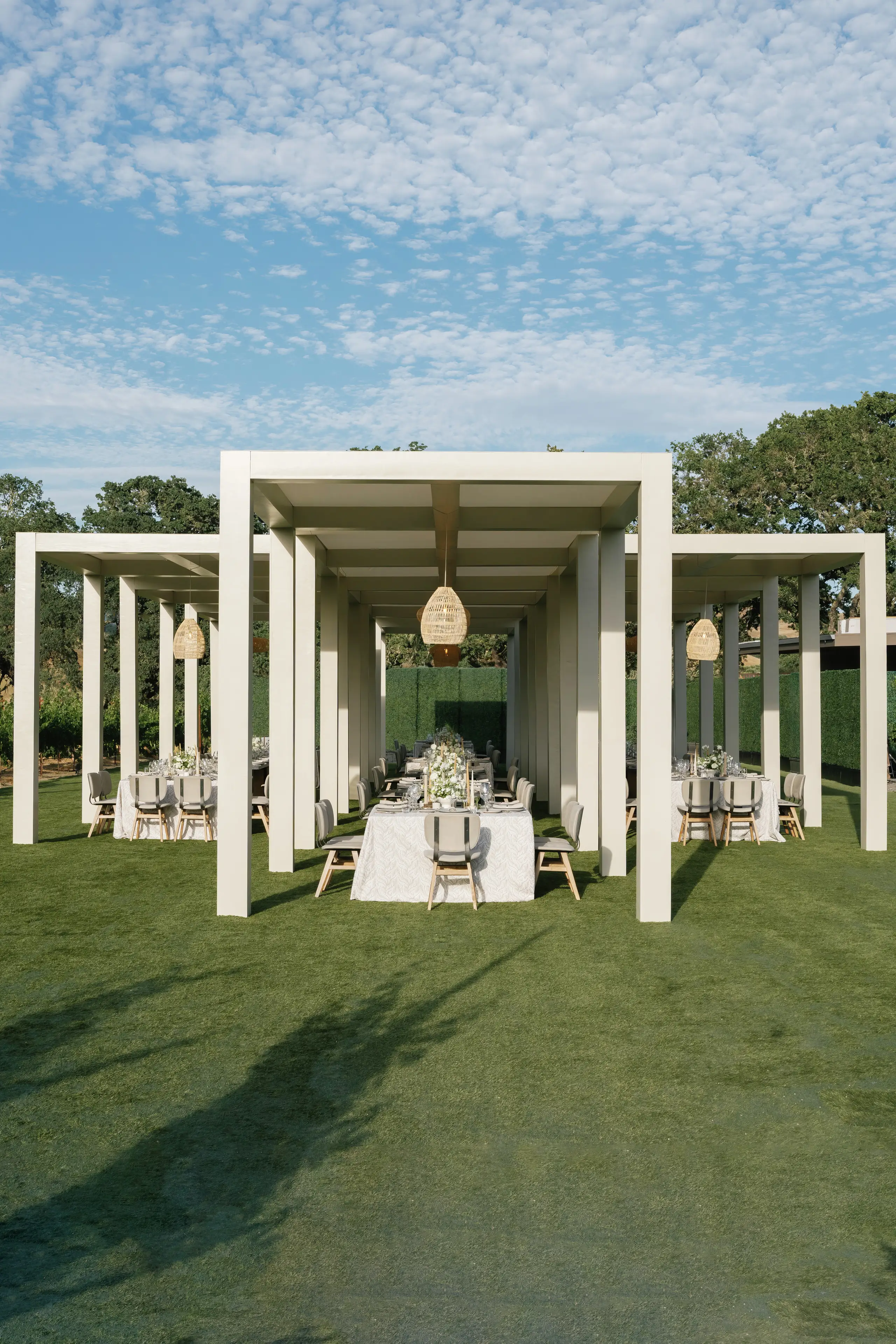 GRACE PAVILION W/ FLAT FABRIC CEILING