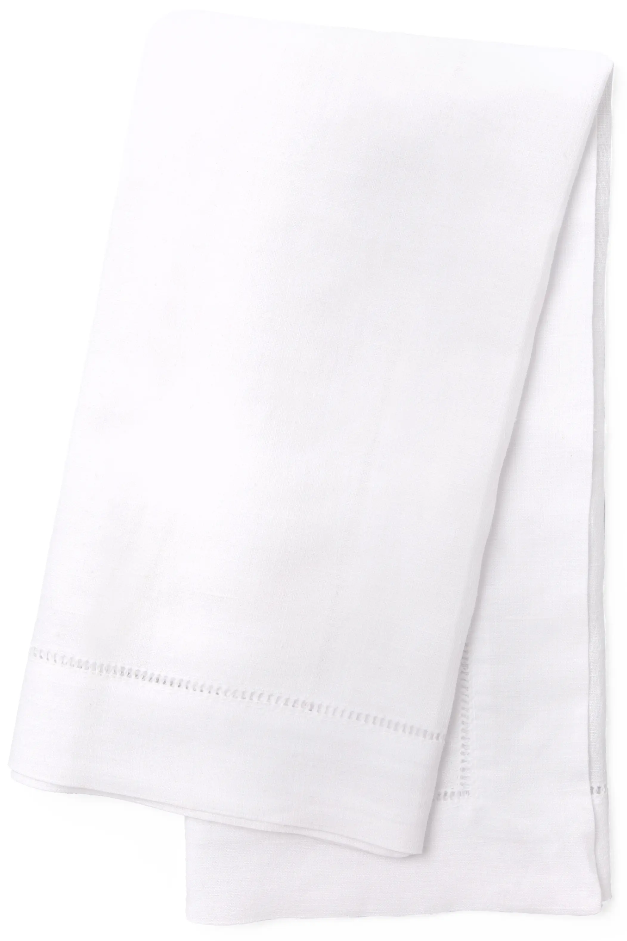 HEMSTITCH WHITE - NAPKIN